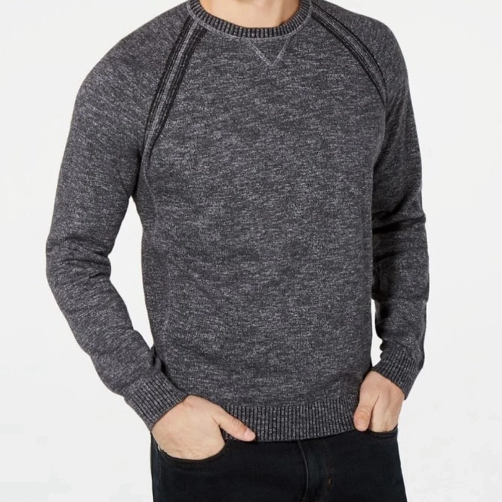 Tommy Bahama Sun Up Sun Down Crew Neck Reversible Gray Sweater Size 2XL/TTG